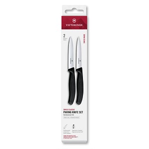 7613329191392 - 2 VICTORINOX Gemüsemesser Swiss Classic silber schwarz Klinge 100 cm 7613329191392 - 2 VICTORINOX Gemüsemesser Swiss Classic silber schwarz Klinge 100 cm