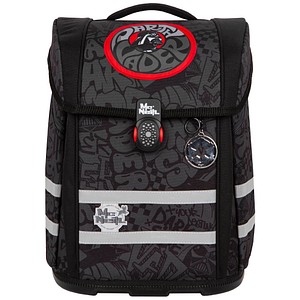 4017245965885 - Schulranzen-Set PERFECTO STAR WARS DARTH VADER Kunstfaser schwarz