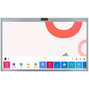 8806091382856 - OneQuick Works 55CT5WJ-B - 139 cm (55) Diagonalklasse LCD-Display mit LED-Hintergrundbeleuchtung - Konferenz - mit PC Touchscreen 4K-Kamera und Mikrofon integriert - 4K UHD (2160p) 3840 x 2160 - Silber