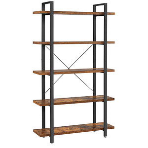 0194343035727 - Bücherregal braun schwarz 1050 x 335 x 1775 cm 0194343035727 VASAGLE 0194343035727 - Bücherregal braun schwarz 1050 x 335 x 1775 cm 0194343035727 VASAGLE