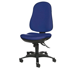 4014296975436 - Bürostuhl Trend SY 10 blau   schwarz chrom bis 110kg 4014296975436 Topstar