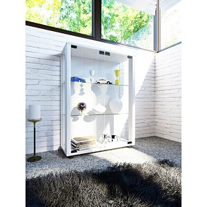 4051814348198 - Glasvitrine stehend Vitrine Glas mit ESG-Sicherheitsglas Maße ca H 80 x B 60 x T 25 cm Standvitrine Glas Modern und platzsparend Glas Vitrinenschrank – Sintalo 4051814348198 - Glasvitrine stehend Vitrine Glas mit ESG-Sicherheitsglas Maße ca H 80 x B 60 x T 25 cm Standvitrine Glas Modern und platzsparend Glas Vitrinenschrank – Sintalo