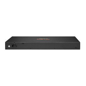 0190017560403 - HPE Aruba 6000 24G Class4 PoE 4SFP 370W Switch - Switch - managed - 24 x 10 100 1000 (PoE+) + 4 x Gigabit SFP - Seite-zu-Seite-Luftstrom - an Rack montierbar