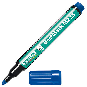 4011886001810 - BestMark M235 Permanentmarker blau 10 - 30 mm 4011886001810 Stanger