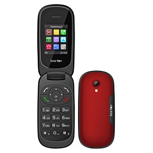 bea-fon C220 Großtasten-Handy rot-schwarz