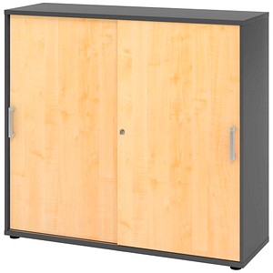 4032062319130 - Schiebetürenschrank 1753S V1753S G 3 CE ahorn grafit 2 Fachböden 1200 x 400 x 1100 cm 4032062319130 - Schiebetürenschrank 1753S V1753S G 3 CE ahorn grafit 2 Fachböden 1200 x 400 x 1100 cm