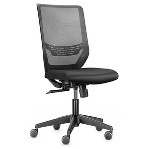 Trendoffice by Dauphin Bürostuhl to-sync work mesh one, 9241 SY0 A0 Stoff schwarz, Gestell schwarz