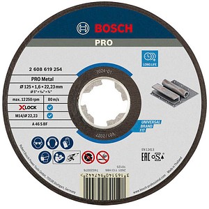 Bosch SKÆRESKIVE X-LOCK EFM 125X22.2X1.6MM