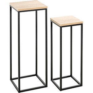 4001070525925 - Pflanzenständer-Set Holz eiche 4001070525925 HAKU Möbel