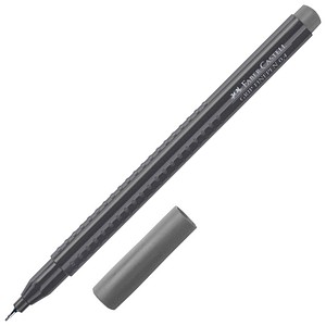 4005401516729 - Feinschreiber Finepen 04mm warmgrau IV 4005401516729 Faber-Castell