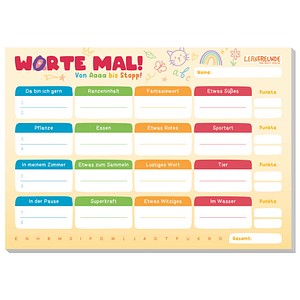 4029357097125 - Verlag Worte mal! Spielblock 4029357097125 Häfft 4029357097125 - Verlag Worte mal! Spielblock 4029357097125 Häfft