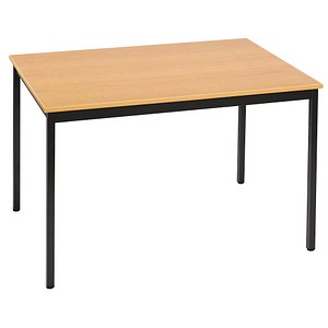 3700245505816 - Schreibtisch 168RHN 65-130cm (H) 160x80cm (BxT) rechteckig buche schwarz 3700245505816 SODEMATUB 3700245505816 - Schreibtisch 168RHN 65-130cm (H) 160x80cm (BxT) rechteckig buche schwarz 3700245505816 SODEMATUB