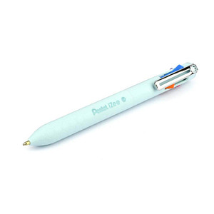 0884851059642 - Mehrfarb-Kugelschreiber 05mm hellblau Schreibfarben orange rosa hellblau 0884851059642 Pentel