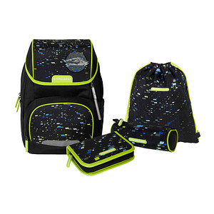 9002638233660 - Schultaschenset Spaceship Black 9002638233660 SCHNEIDERS ERGOJET