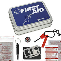First Aid Only Augenspüllösung QuickLiquid (5 x 20 ml), Sterile 0.9%  Kochsalzlösung als Notfall-Augendusche, 5-er Pack 20ml Natriumchlorid  Augenspülflasche für Erste-Hilfe