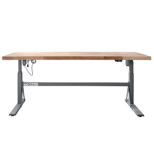 4050049427609 - Werkbank HEAVY staubgrau 200 x 75 x 70 cm 4050049427609 ADB