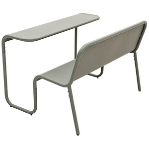8719979475888 - BEST Gartentisch Soullmate mit Sitzbank grün rechteckig 1200 x 1004 x 825 cm