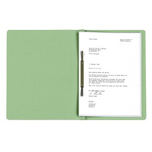 9003260480453 - Schnellhefter 081100GN A4 grün Karton 250g Vorderdeckel opak 9003260480453 25 Stück