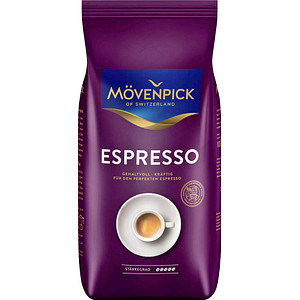 MÖVENPICK ESPRESSO Espressobohnen Arabica- und Robustabohnen kräftig 1,0 kg