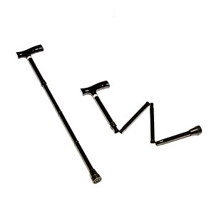 4048792000019 - Metall Gehstock faltbar