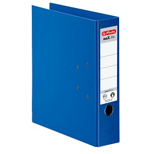 4008110308043 - Ordner maXfile protect plus 10834331 A4 80mm breit PP vollfarbig blau 4008110308043 Herlitz