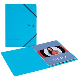 4002432142170 - Eckspanner DIN A4 hellblau 1 St