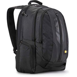 case LOGIC® Laptop-Rucksack Backpack Kunststoff schwarz bis 44,0 cm (17,3 Zoll)