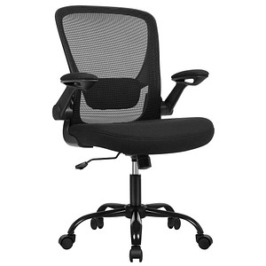 0194343014586 - Songmics - Bürostuhl Schreibtischstuhl Drehstuhl mit Netzbespannung ergonomisch gepolsterte Lendenstütze Wippfunktion 53 cm große Sitzfläche 0194343014586 - Songmics - Bürostuhl Schreibtischstuhl Drehstuhl mit Netzbespannung ergonomisch gepolsterte Lendenstütze Wippfunktion 53 cm große Sitzfläche
