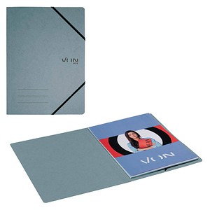 VON LEITZ Eckspanner DIN A4 grau, 1 St.