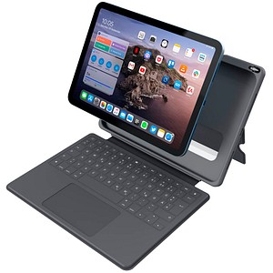 4260734840938 - Smart Rugged Touch PLUS Keyboard 109 Tablet-Tastatur schwarz geeignet für Apple iPad 10 Gen (2022) Apple iPad 10 Gen (2024) 