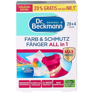 4008455102610 - ALL in 1 Waschmittel-Blätter Tücher 20 Tücher