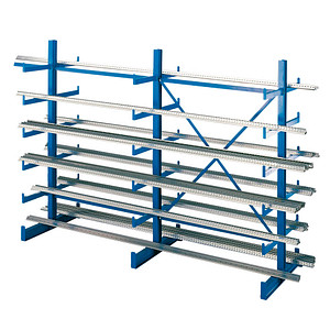 4004514218766 - Schwerlastregal K1000 14495 enzianblau 2500 x 1000 x 2000 cm 4004514218766 SCHULTE