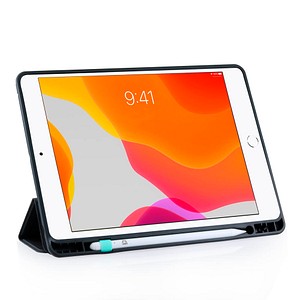 4260734840358 - Slim Case ST2 Tablet-Hülle für Apple iPad 7 Gen (2019) iPad 8 Gen (2020) iPad 9 Gen (2021) schwarz 4260734840358 DEQSTER
