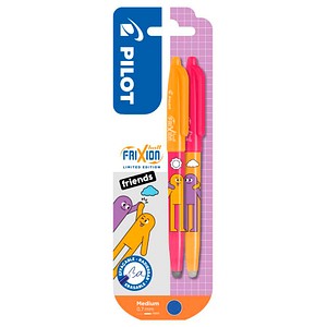 PILOT FriXion Ball Friends Edition Tintenroller Dream Team 0,4 mm, Schreibfarbe: blau, 2 St.