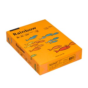 7318761037108 - Kopierpapier COLORED PAPER mittelorange DIN A4 80 g qm 500 Blatt
