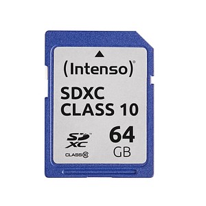 Intenso Speicherkarte SDXC-Card Class 10 64 GB