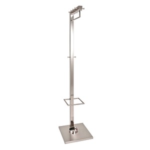 HAKU Möbel Garderobenständer silber