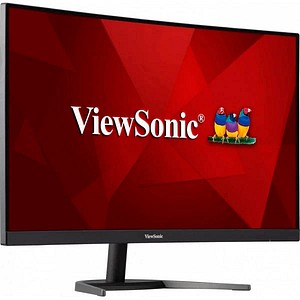 0766907016345 - ViewSonic LED-Monitor gebogen 61 cm 6100cm (24) 236 sichtbar 1920 x 1080 Full HD 1080p @ 165 Hz VA 250 cd m² 30001 1 ms 2xHDMI DisplayPort Lautsprecher [Energieklasse F] (VX2418C)