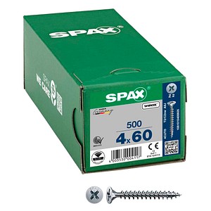 4003530004117 - Universalschrauben Z2 Senkkopf WIROX 1081010400605 4 mm x 60 mm 4003530004117 500 Stück