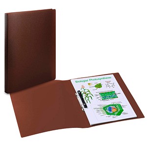 HERMA Ringbuch 2-Ringe braun 3,5 cm DIN A4, 1 St.
