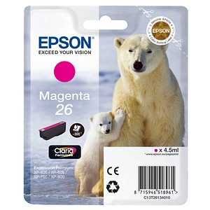 EPSON 26 / T2613 magenta Tintenpatrone EPSON 26 / T2613 magenta Tintenpatrone