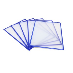 tarifold Sichttafeln Easyload  DIN A4 blau, Öffnung oben und seitlich, 20 St.