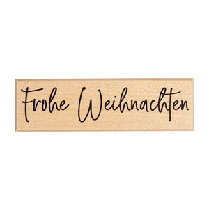 4006166797996 - Motivstempel Frohe Weihnachten 30 x100 cm 4006166797996 - Motivstempel Frohe Weihnachten 30 x100 cm