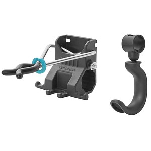 GARDENA Einzelhalter-Set für Gerätehalter schwarz, 1 Set