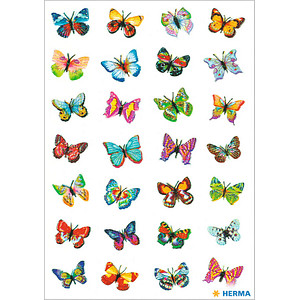 4008705068192 - 6819 Magicsticker Schmucketikett Schmetterlinge 4008705068192 28 Stück