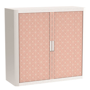 3660141950953 - easyOffice Vintage Rollladenschrank 60932 2 Fachböden 1100 x 415 x 1040 cm 3660141950953 PAPERFLOW