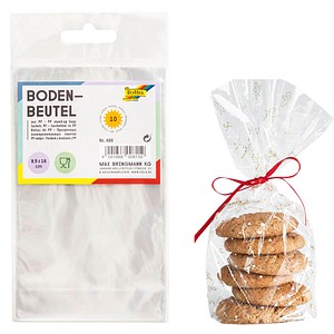 4001868008159 - Bodenbeutel Maße (B)95 x (H)160 mm transparent 4001868008159 - Bodenbeutel Maße (B)95 x (H)160 mm transparent