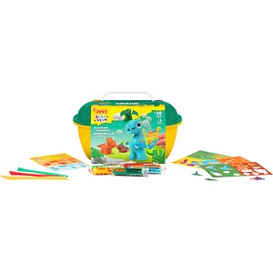 8412027035231 - Modelliermasse Play & Fun Plastilina Jurassic mehrfarbig