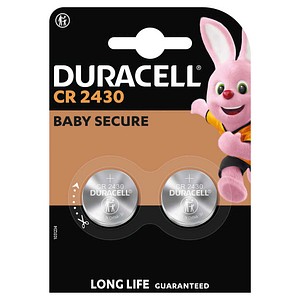 Duracell - CR2430 Lithium Knopfzelle - 3,0 V - 2 Stück