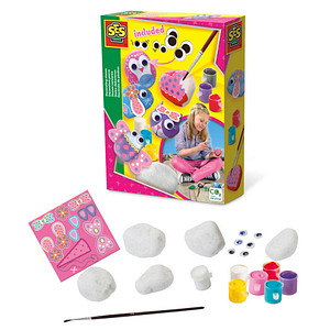 SES Creative Bastelset Steine bemalen mehrfarbig 8710341148430 SES Creative